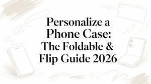 Personalize a Phone Case: The Foldable & Flip Guide 2026
