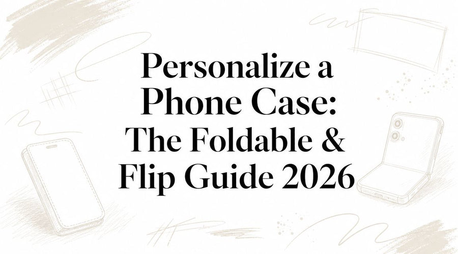 Personnalisez une coque de téléphone : le guide pliable et à rabat 2026