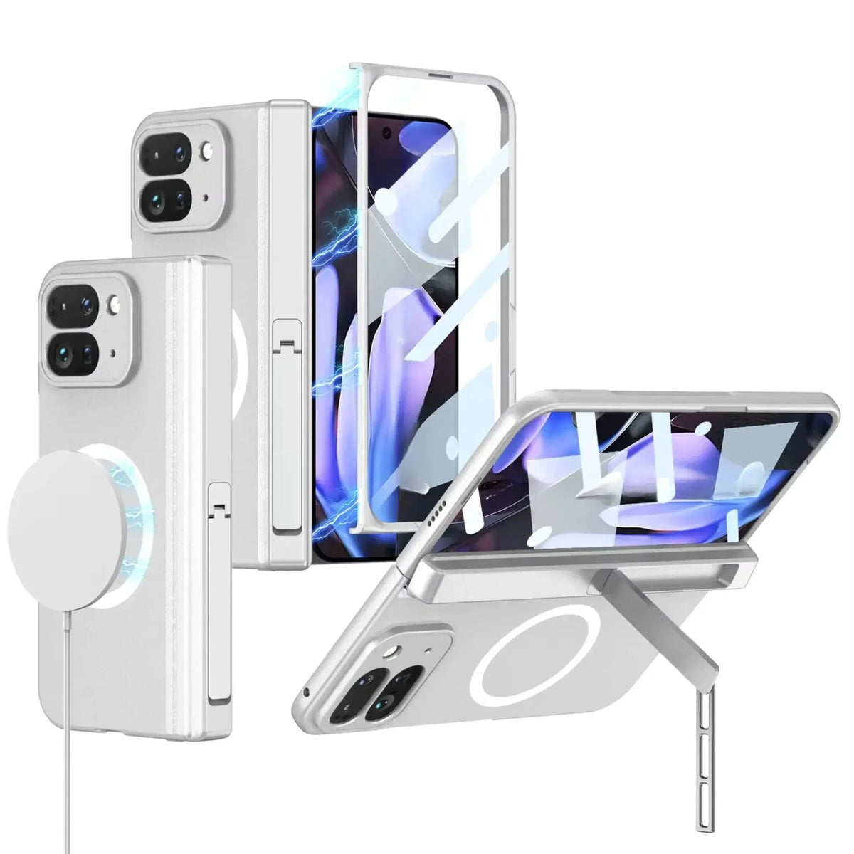 Pixel Fold Magnetic Kickstand Case
