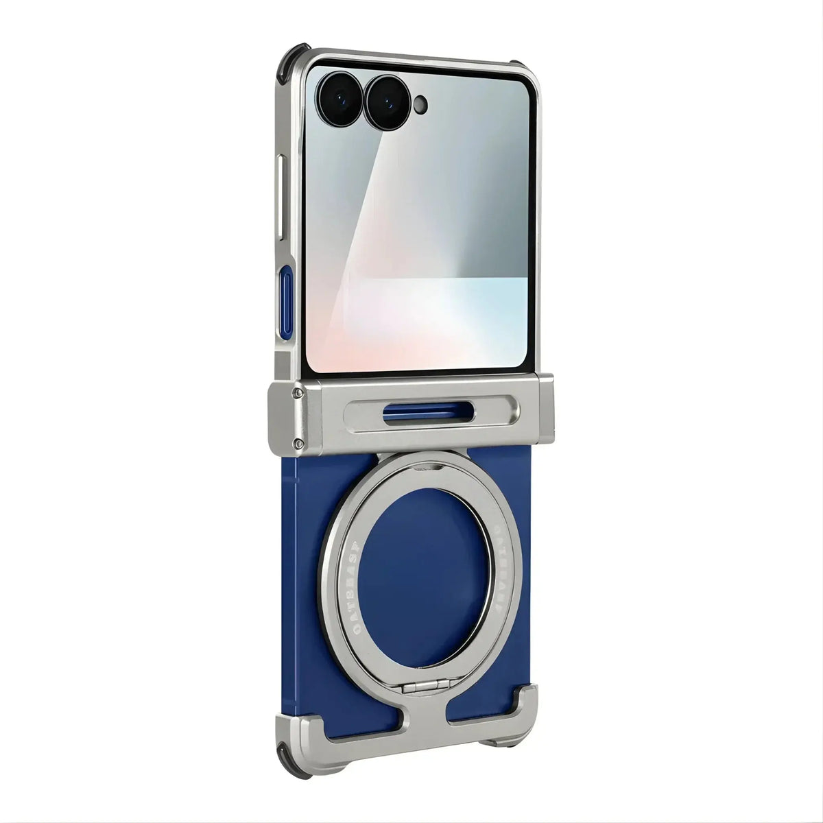 Z Flip Metal Ring Stand Case