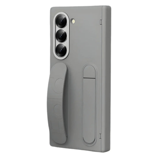 Axis P1 hinge cover case with integrated wristband holder matte polycarbonate raised camera bezel for Samsung Galaxy Z Fold series