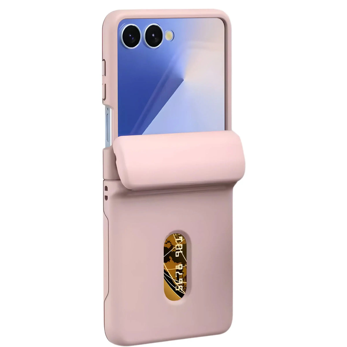 Commuter L1 Galaxy Z Flip card case in Green