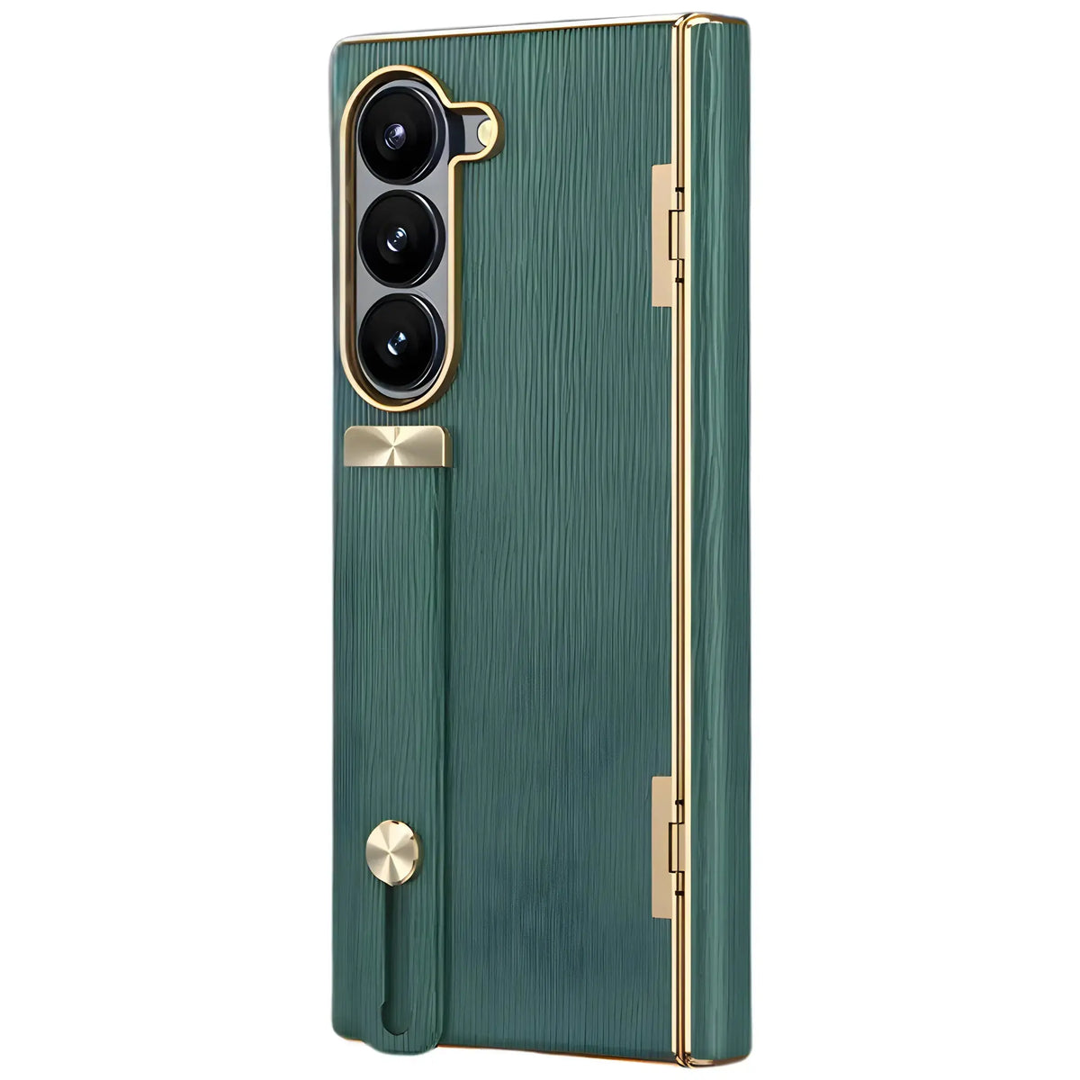 Aegis P1 PU leather hinge case with sliding strap for Samsung Galaxy Z Fold