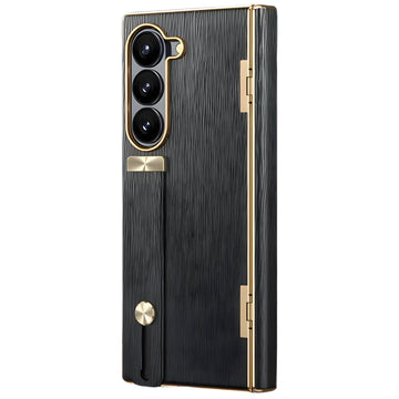 Aegis P1 PU leather hinge case with sliding strap for Samsung Galaxy Z Fold 7