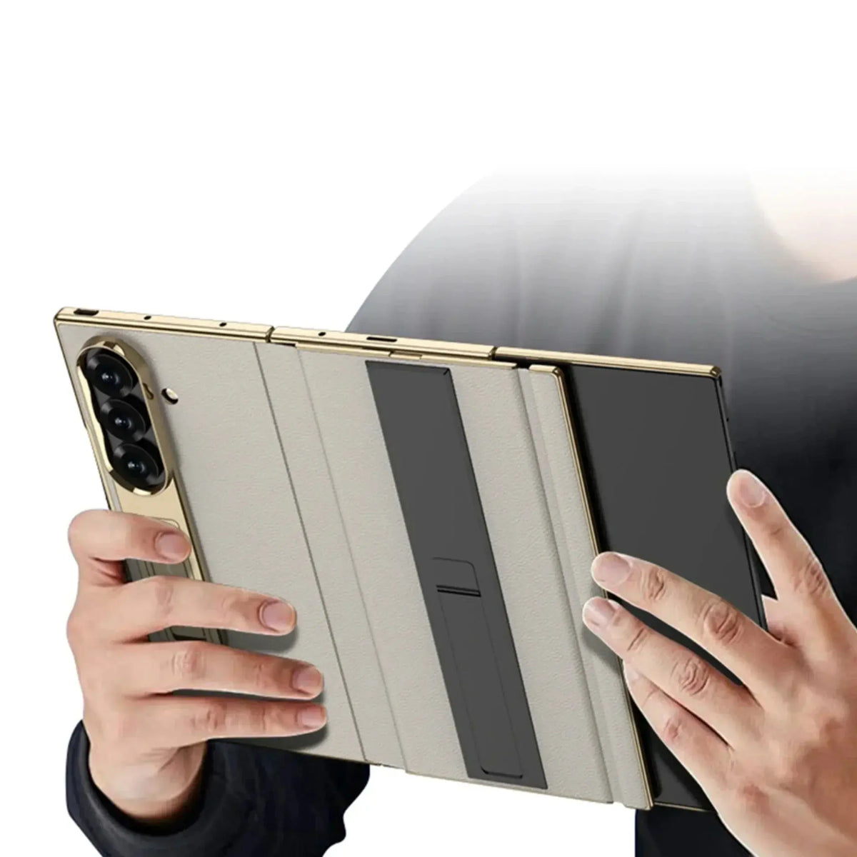 Galaxy Trifold Shield Hinge Bracket Case
