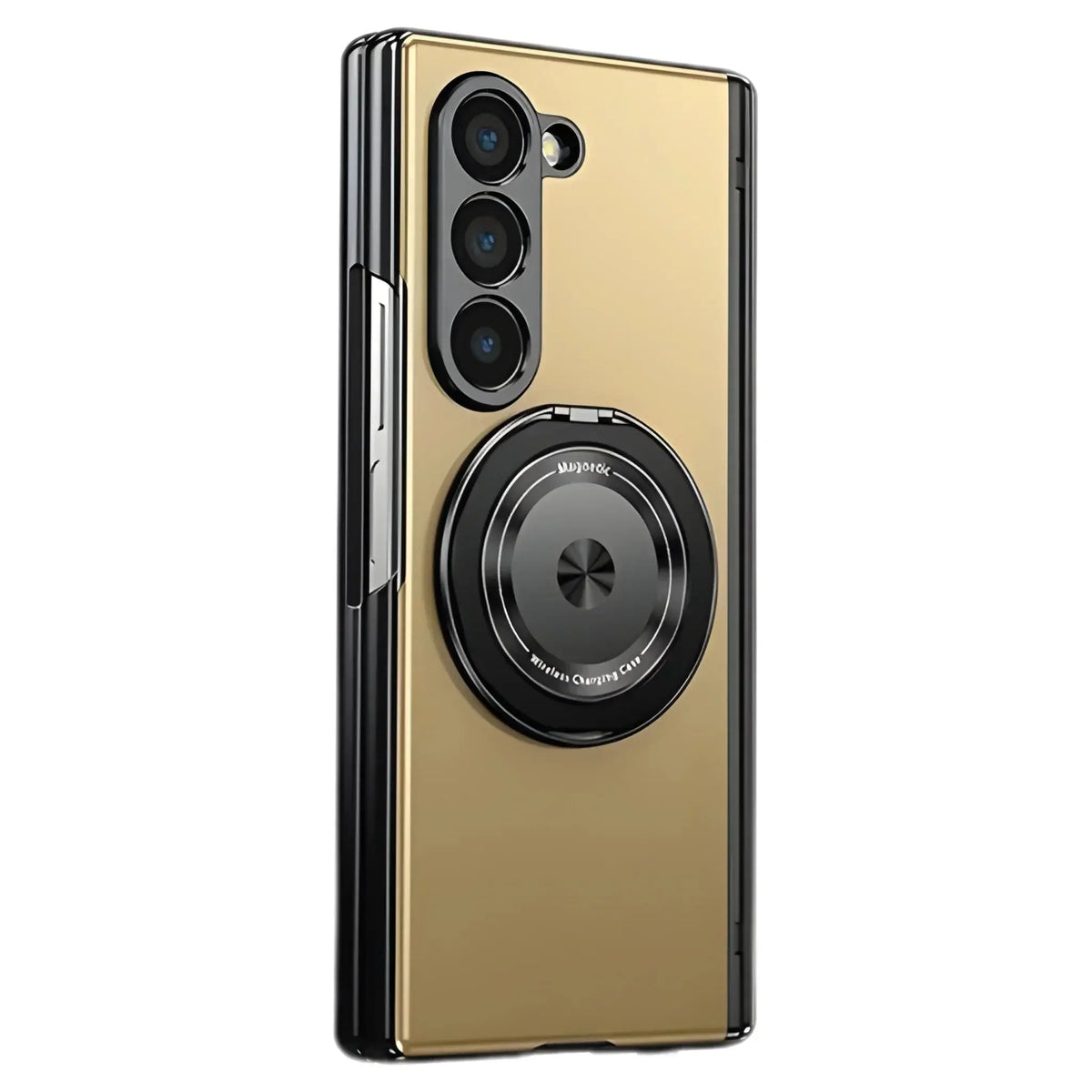 Z Fold Hinge Magnetic Rotation Case
