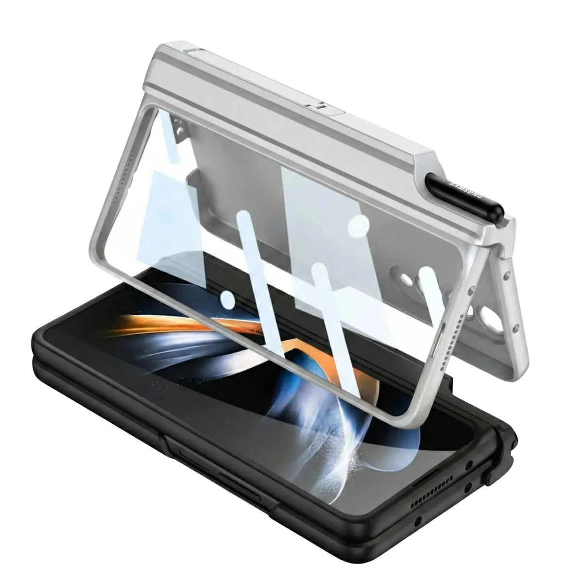 Sync M1 Galaxy Z Fold case rear kickstand