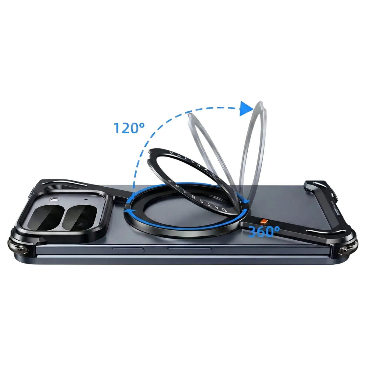 Pixel Fold Magnetic Ring Stand Case