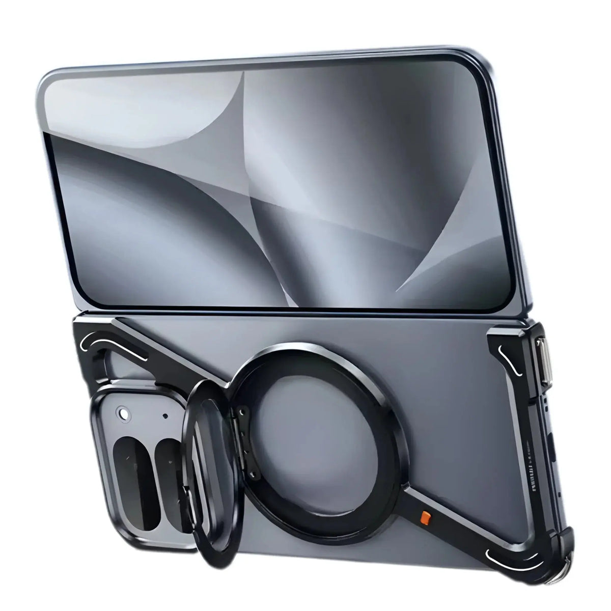 Pixel Fold Magnetic Ring Stand Case