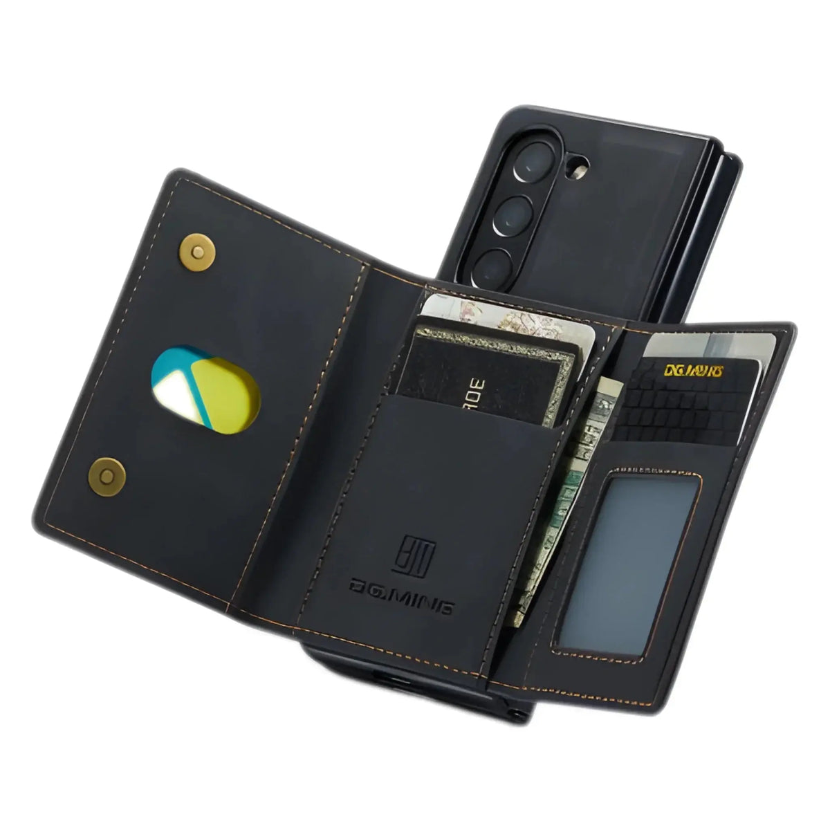 Nomad C1 Galaxy Z Fold wallet case in Coffee