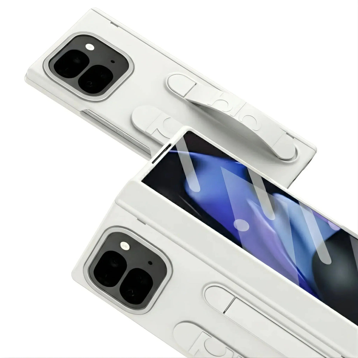 Pixel Fold Hinge Strap Kickstand Case