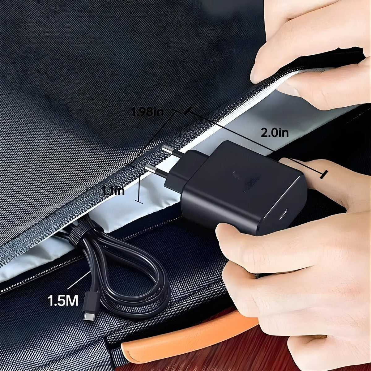 45W Super Fast USB-C wall charger for foldable phones
